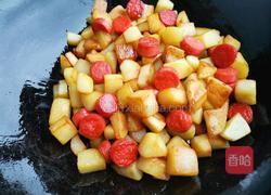 孜然火腿土豆丁的做法图解7