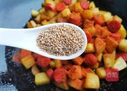 孜然火腿土豆丁的做法图解10
