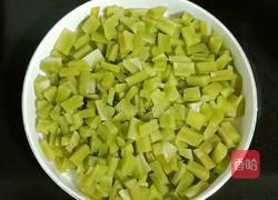 贡菜肉沫便当的做法图解2