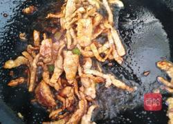 速成肉丝干煸豆角的做法图解3