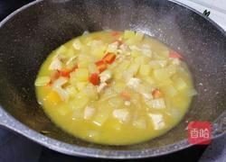 咖喱鸡肉便当的做法图解8