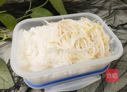 清炒豆芽便当的做法图解5