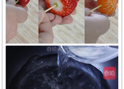 酸酸甜甜脆脆的冰糖水果，吃起来很过瘾哦！的做法图解2