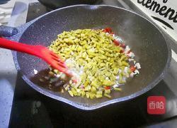 酸豇豆炒肉沫便当的做法图解5