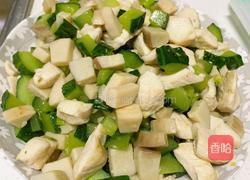 减脂鸡胸黄瓜杏鲍菇丁的做法图解9