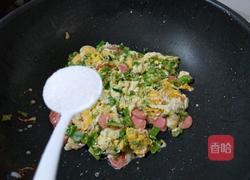 叉烧肉与鸡蛋炒青椒便当的做法图解9