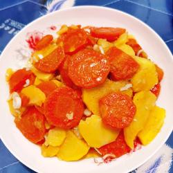 胡萝卜炖土豆片的做法[图]