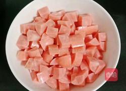 炒三丁便当的做法图解2