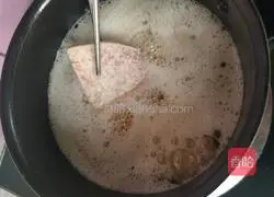 Illustration of how to make steamed Lipu taro 8