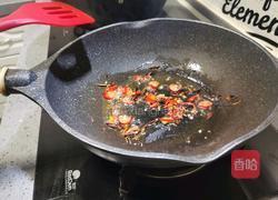 酸辣白菜便当的做法图解3