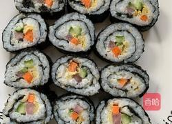 家庭版寿司的做法图解5
