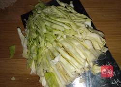 甘蓝蛋炒饭的做法图解1