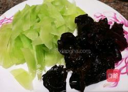 莴笋山药炒牛肉的做法图解4
