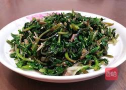 凉拌蒲公英的做法图解4