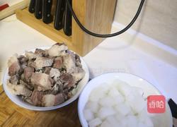 东北白萝卜炖牛肉的做法图解6