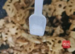 莲藕炒肉的做法图解7