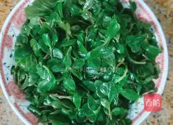 Illustration of how to make cold purslane 4