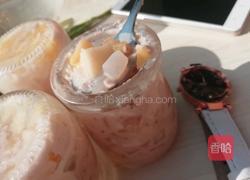 菠萝果肉布丁的做法图解12