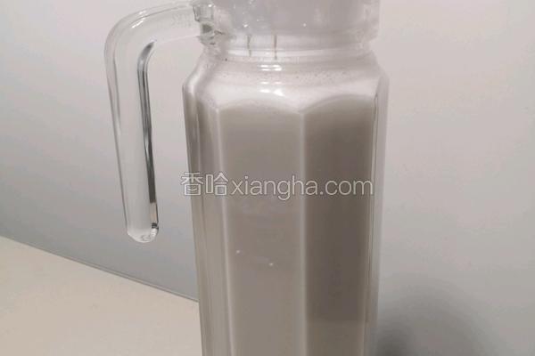 自制红豆豆浆
