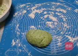 芝麻花生青团的做法图解4