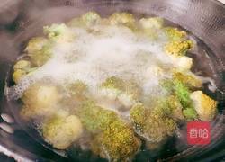 西兰花炒虾仁的做法图解4