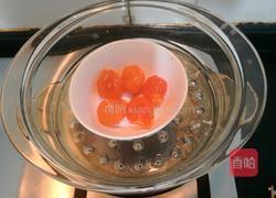 咸蛋黄肉松烧卖的做法图解8