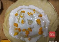 电饼铛自制酸奶芒果毛巾卷的做法图解9