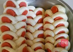 牛奶火腿馒头的做法图解7