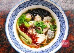 上海荠菜鲜肉馄饨的做法图解6