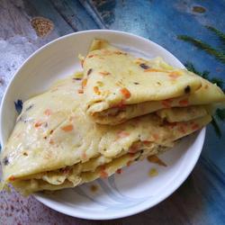 萝卜牛肉鸡蛋饼的做法[图]