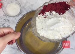 酸奶红丝绒戚风的做法图解6