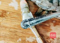 粉丝蒸南美白对虾的做法图解6
