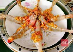 粉丝蒸南美白对虾的做法图解15