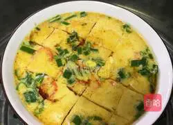 Illustration of how to make vegetarian steamed eggs 3