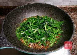 韭菜炒猪肝的做法图解12