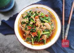 韭菜炒猪肝的做法图解16