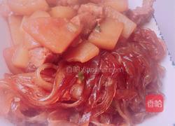 土豆粉条炖肉的做法图解10