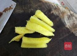 蒜苗炒猪肝的做法图解3