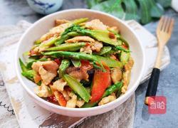 芦笋炒肉片的做法图解15