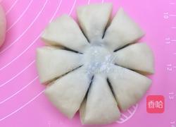 花朵豆沙面包的做法图解10