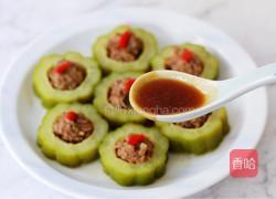 苦瓜酿肉的做法图解13