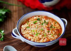 番茄金针菇烩饭的做法图解17