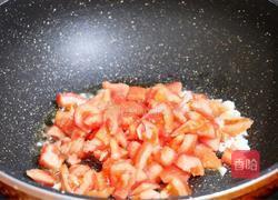 番茄金针菇烩饭的做法图解5