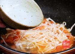 番茄金针菇烩饭的做法图解9