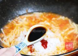 番茄金针菇烩饭的做法图解13