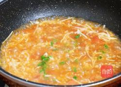 番茄金针菇烩饭的做法图解16