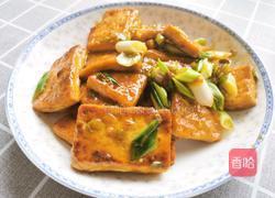 葱爆豆腐的做法图解7