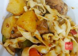 大盘鸡拌面(毛豆)的做法图解5