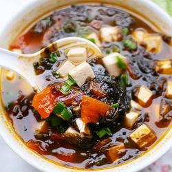 紫菜番茄豆腐汤的做法[图]