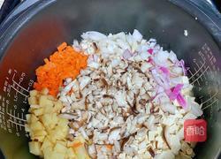 什锦焖饭—-电饭煲懒人饭的做法图解3